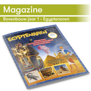 DaVinci's taallijn maakt gebruik van thema-magazines zoals het Egyptenaren magazine