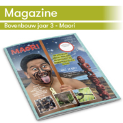 DaVinci's taallijn maakt gebruik van thema-magazines zoals het Maori magazine